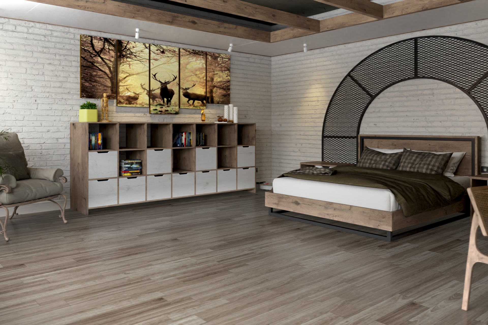 Инженерный паркет «Damy Floor» Скандинавский (укладка палуба) — купить в Волжском