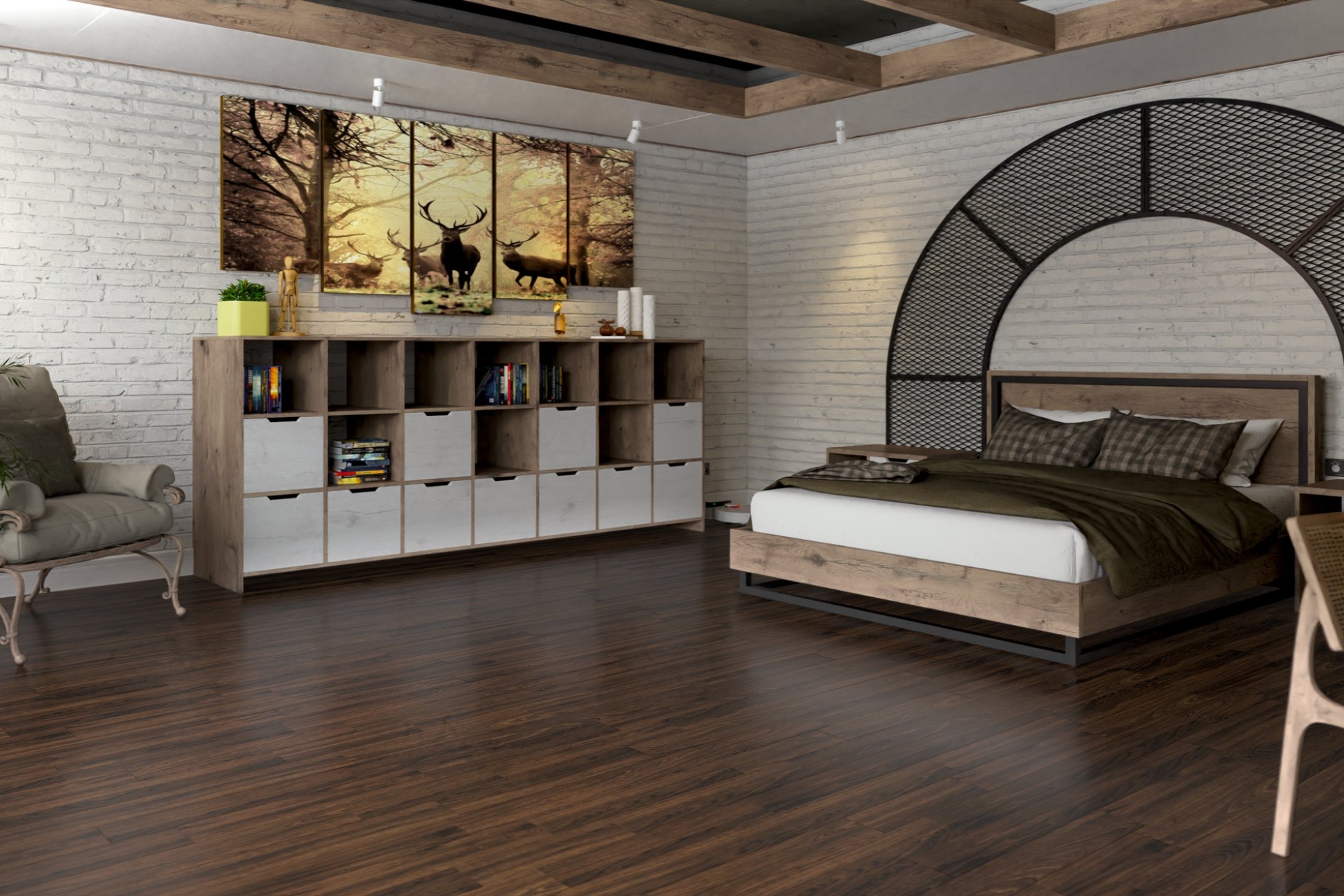 Инженерный паркет «Damy Floor» Каштановый — купить в Волжском