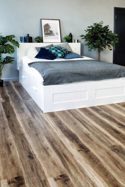 Кварцвиниловая плитка "Alpine Floor" Орех Светлый  (1219*184*2мм) — купить в Волжском