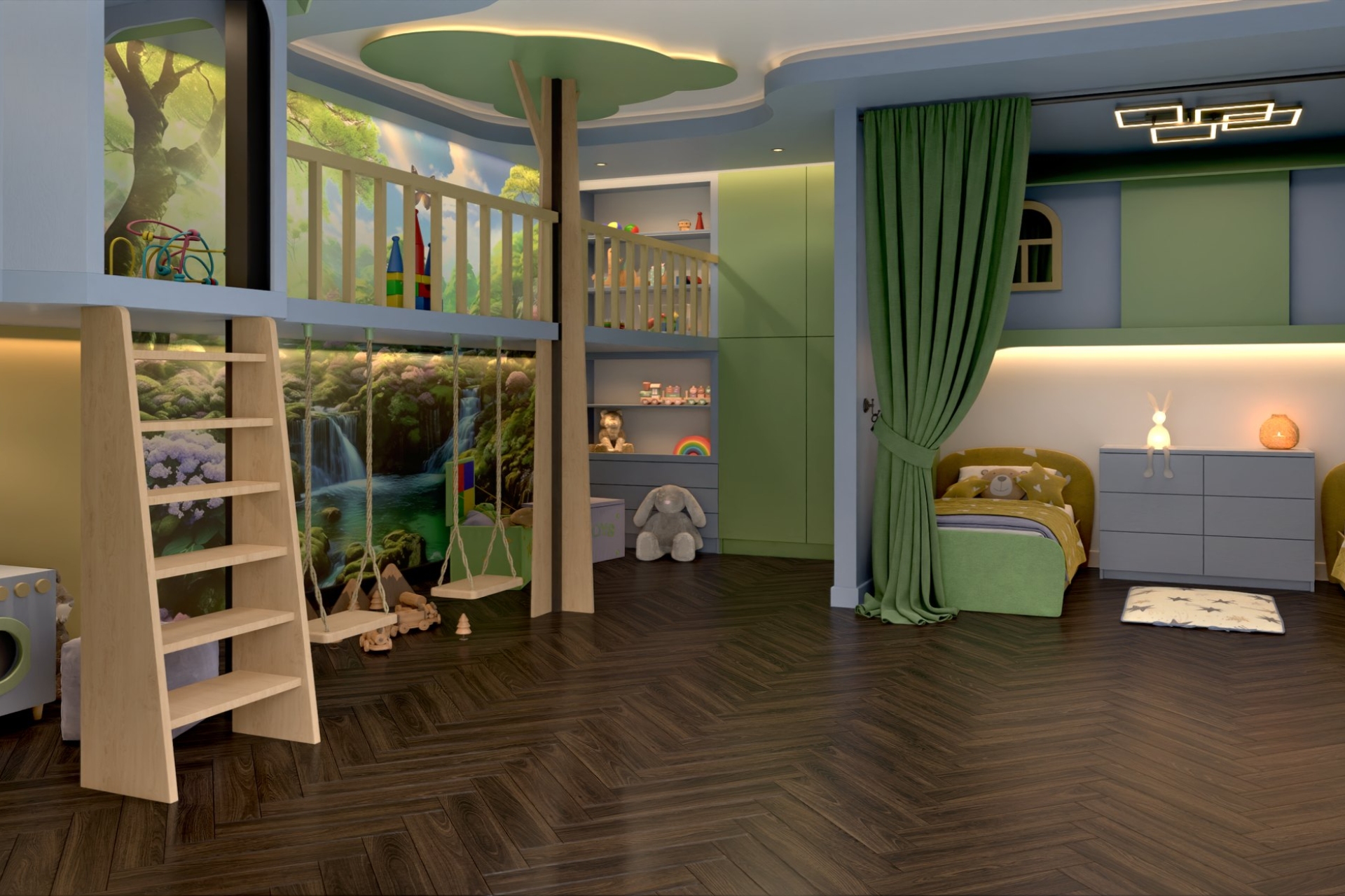 Инженерный паркет «Damy Floor» Каштановый (укладка елочкой) — купить в Волжском